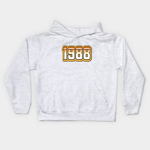 1988 Kids Hoodie by nickemporium1